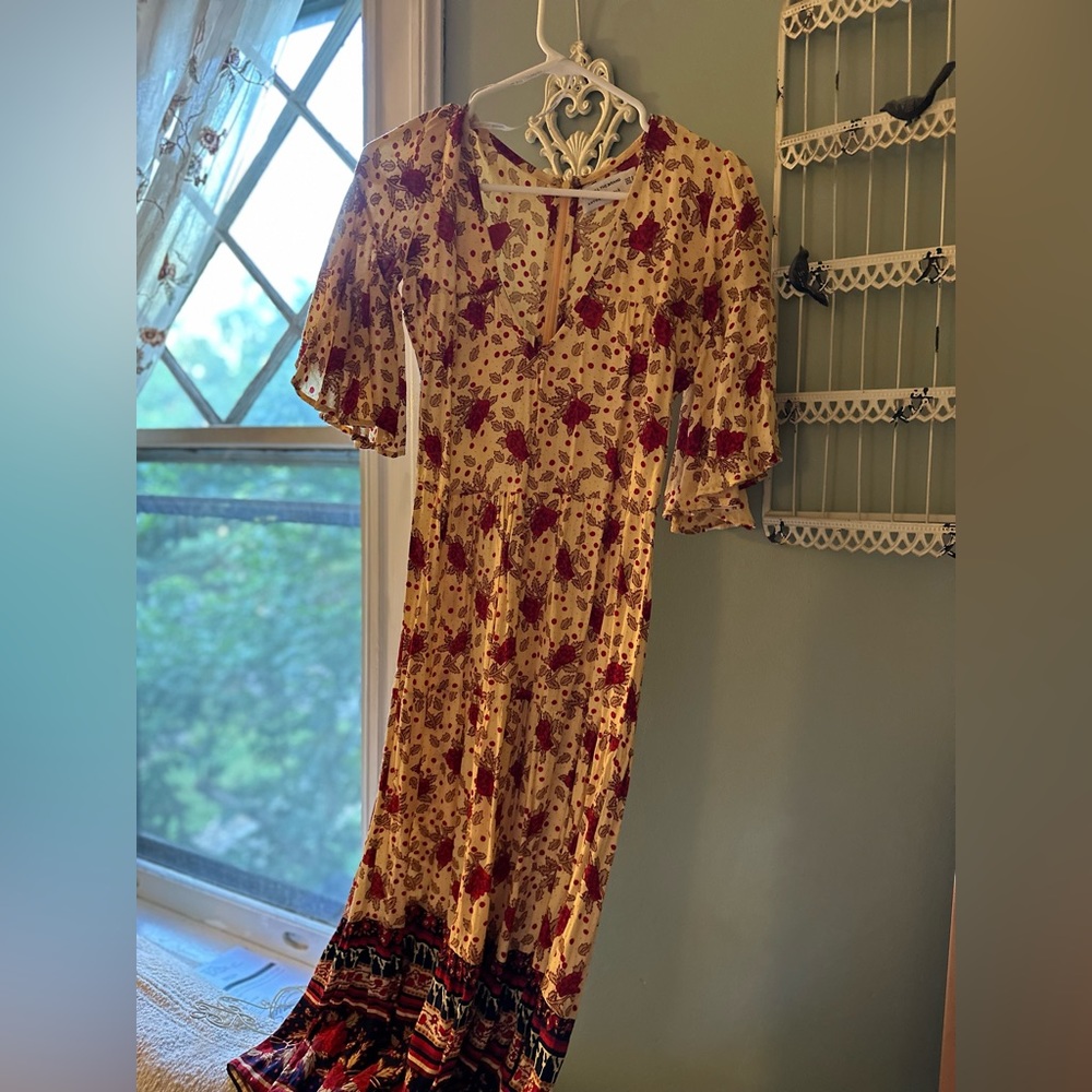 Gorgeous anthro dress midi - Picture 5 of 7